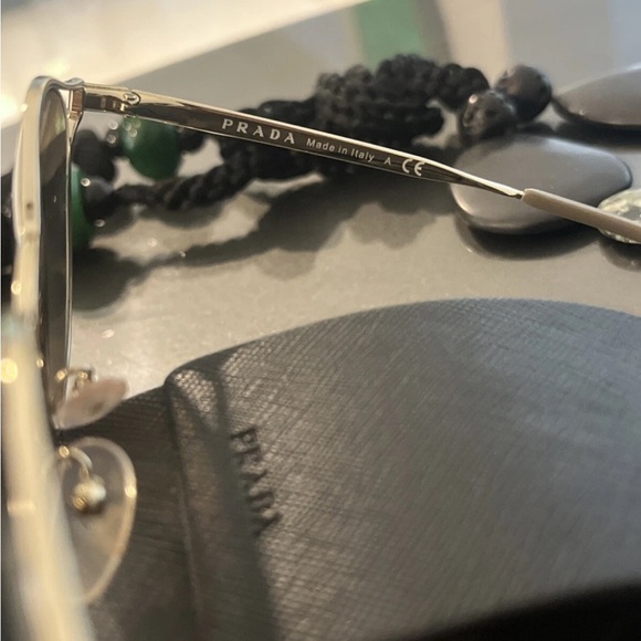 Prada Silver Sunglasses - Picture 5 of 8